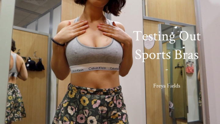 Testing Out Sports Bras