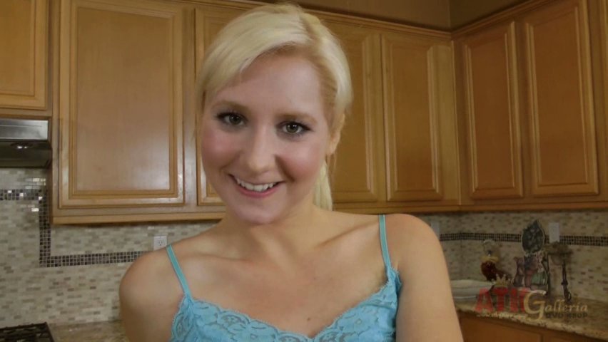 Odette Delacroix gets busy with a water faucet