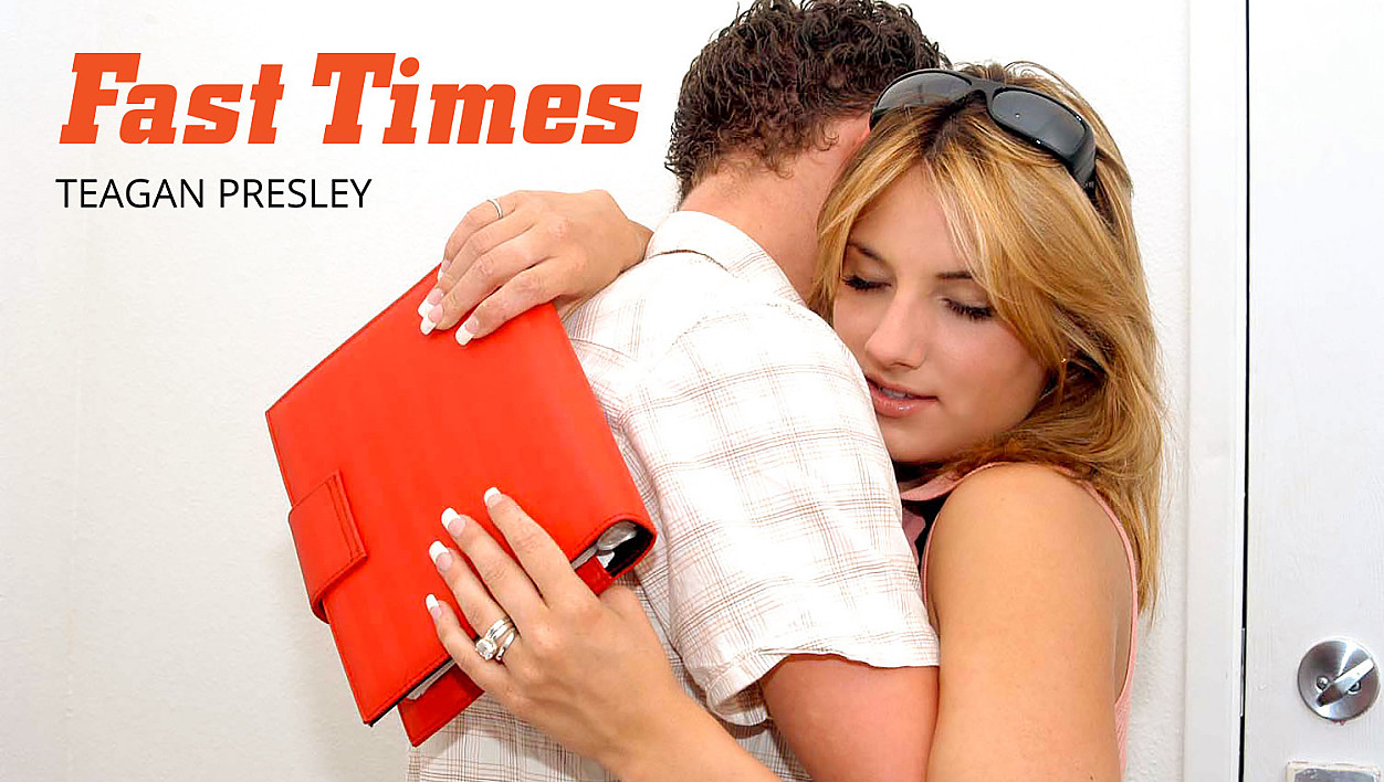 Teagan Presley fucks big cock in dorm