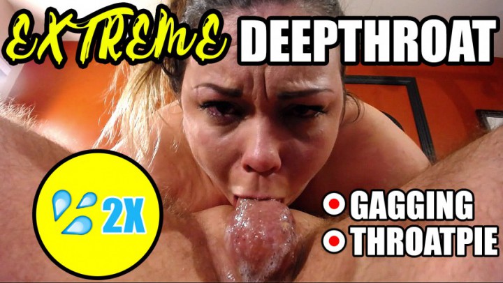 EXTREME DEEPTHROAT MADE HIM CUM TWICE