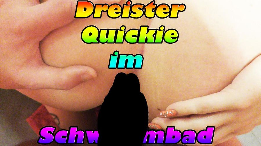 Dreister Quickie im Schwimmbad!!!