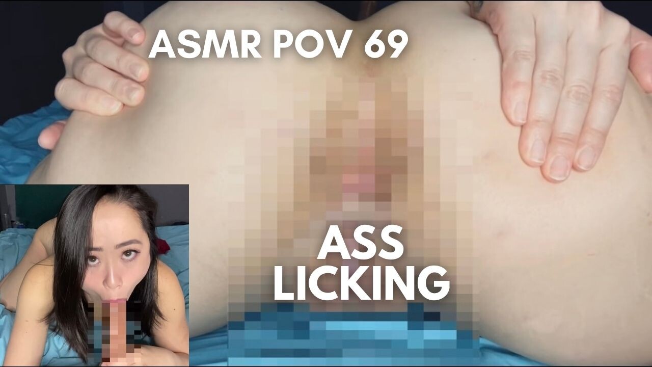 69 POV Blowjob & Asshole Licking - ASMR