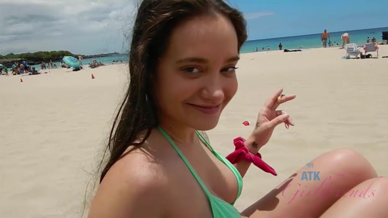 Another Day on the Beach with Gia!