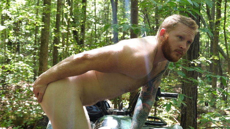 Red Beard Man Jerks Off