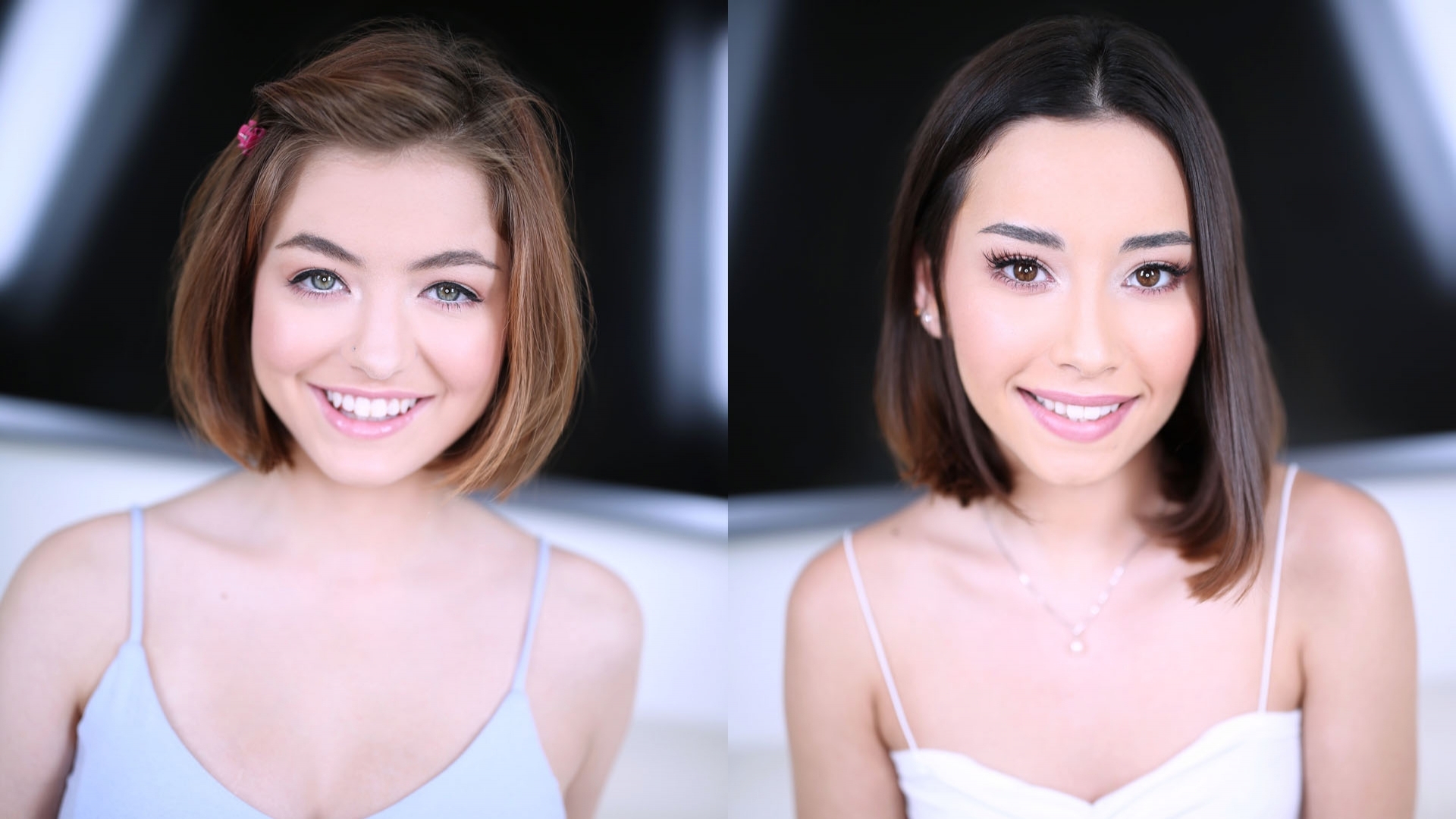 Amateur Allure Presents Aria Sky and Aria Lee Sucking Cock and Swallowing