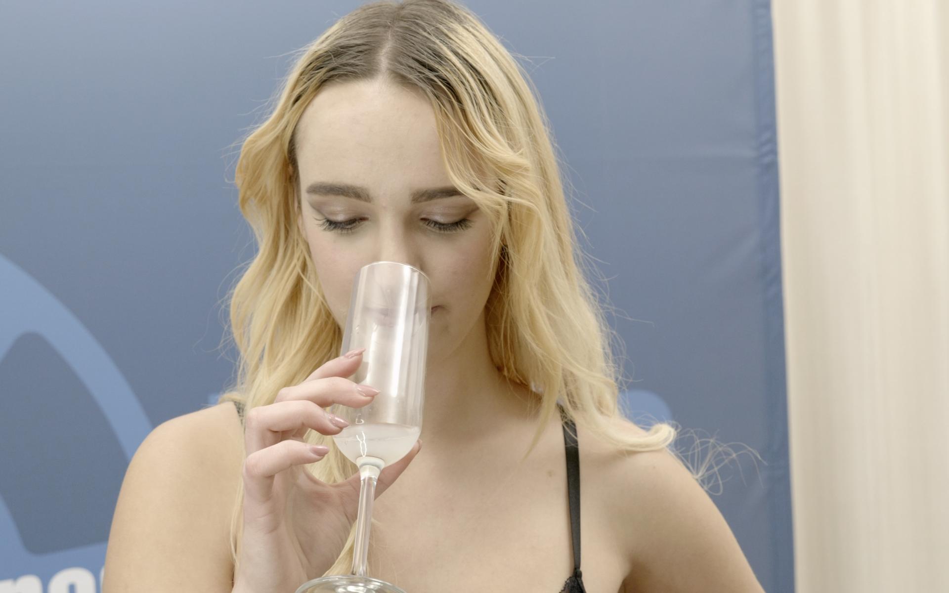 Anna Khara #1 - Interview before Bukkake