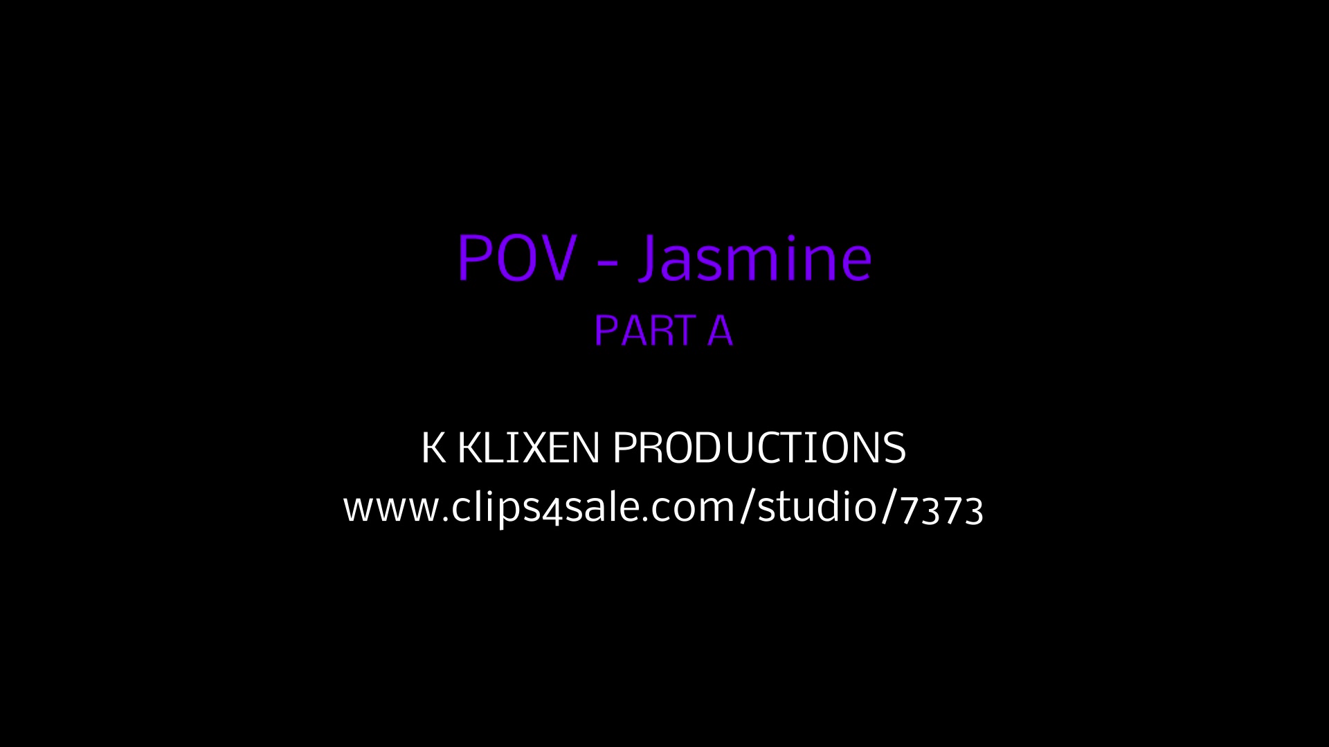 K POV - Jasmine (PART A)