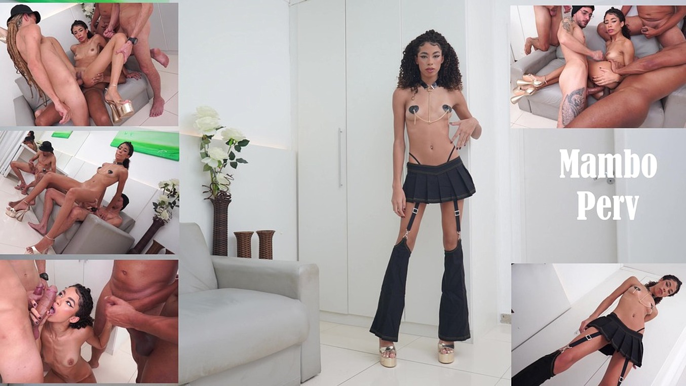1.90m tall & slim Japanese-Brazilian, OB Honey fucked by 4 huge cocks (DAP, anal, 0% pussy, gapes, slim, tall, monster cock)