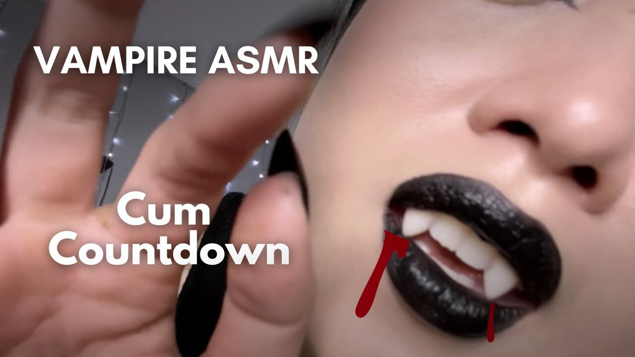 Thirsty Vampire Feeds on You- ASMR