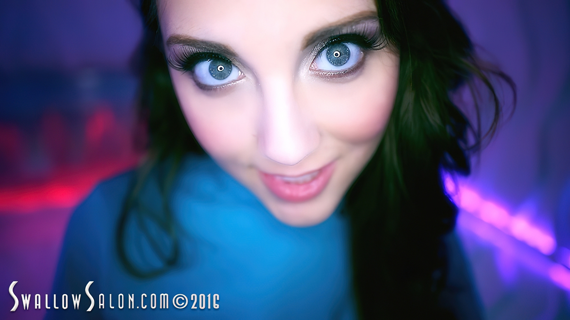 Swallow Salon Presents Nickey Huntsman Swallowing A Load in Stunning 4K!