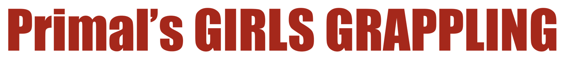 Primal's GIRLS GRAPPLING
