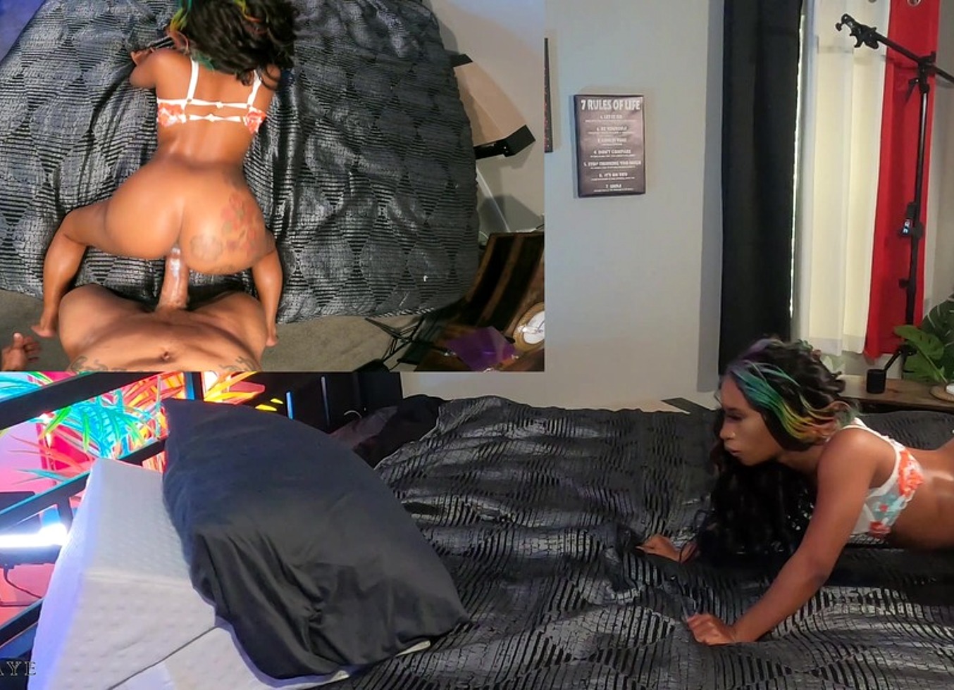 Sex with a 4'4 Ebony Fuck Doll