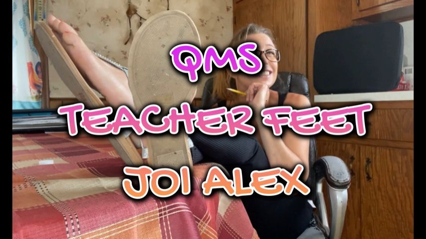 Teacher Feet JOI Alex