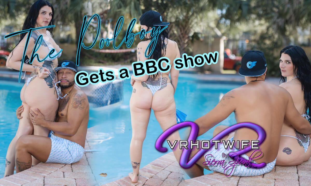 A BBC Distraction For The Pool Boy