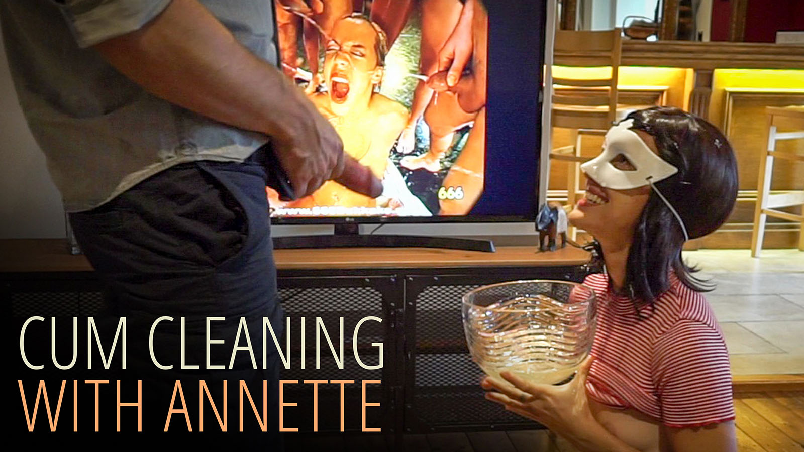 Cum Cleaning with Annette