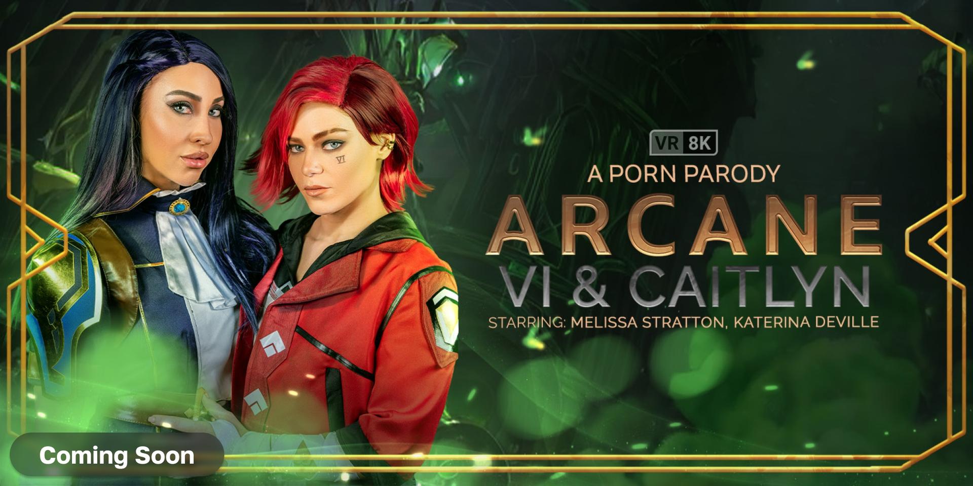 Arcane: Vi & Caitlyn (A Porn Parody)