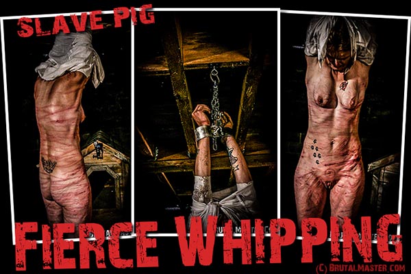 Slave Pig - Fierce Whipping