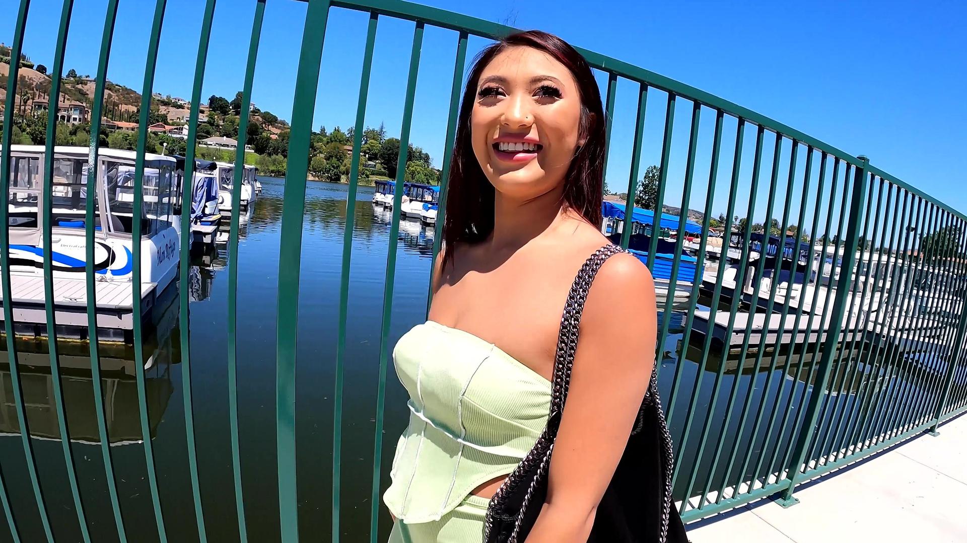 Mina Luxx Gets Fucked In An Alleyway Before Heading To The Hotel For More