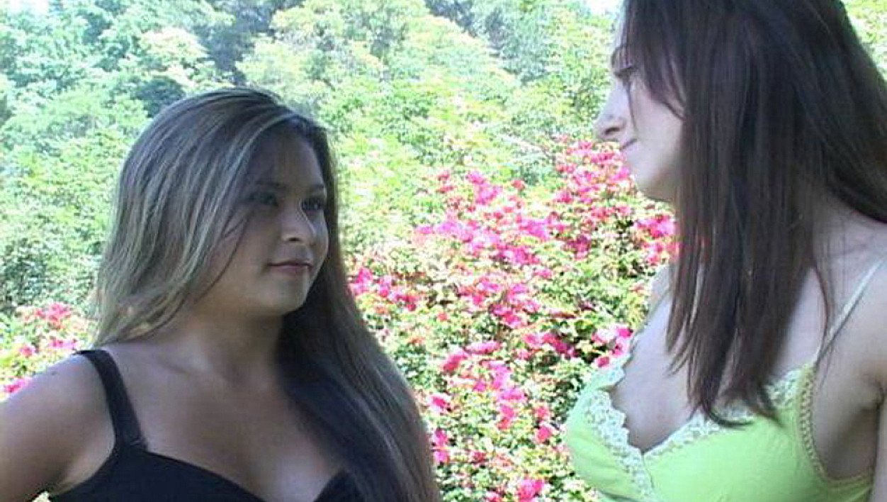 Michelle Maylene fucking in the bedroom with her small tits