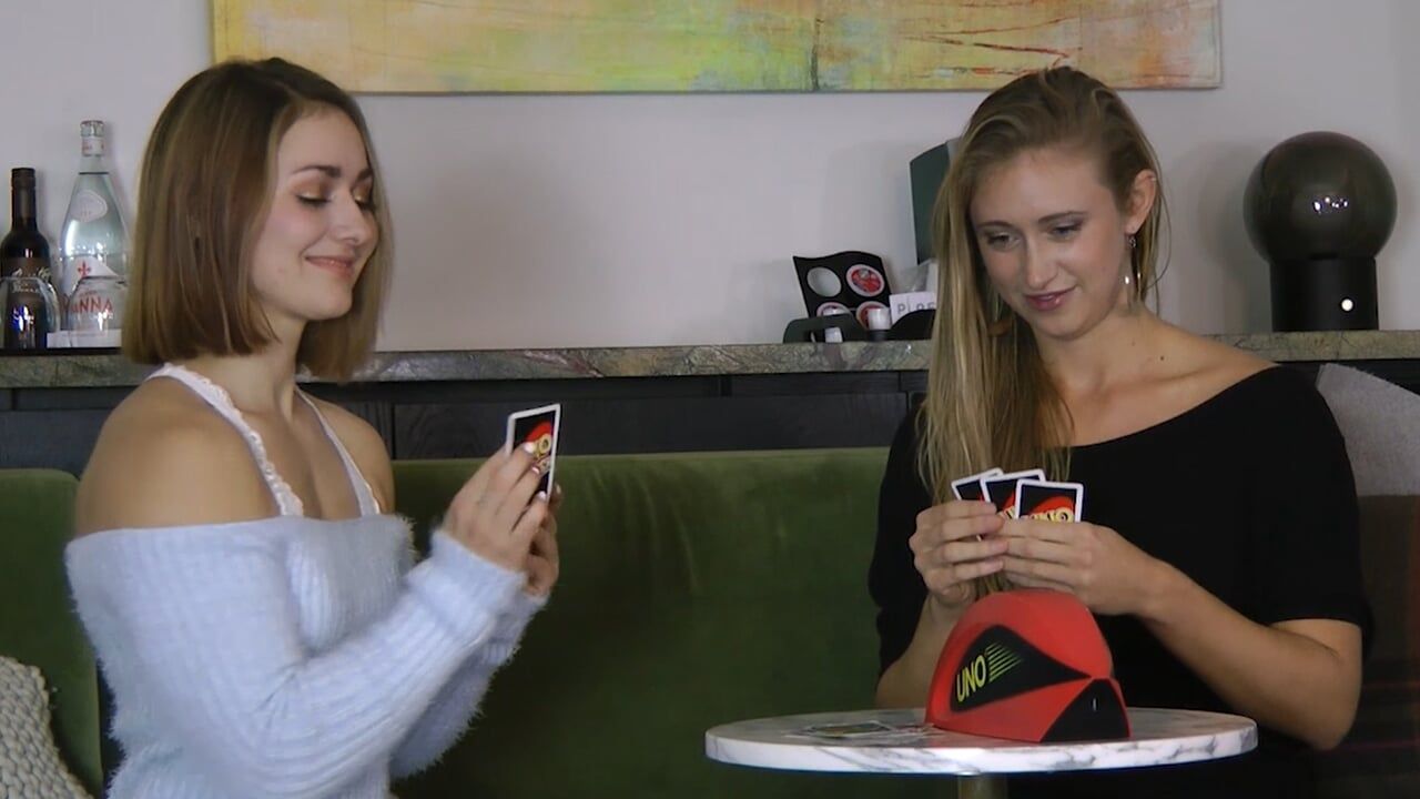 Strip Uno with Anya and Lexie