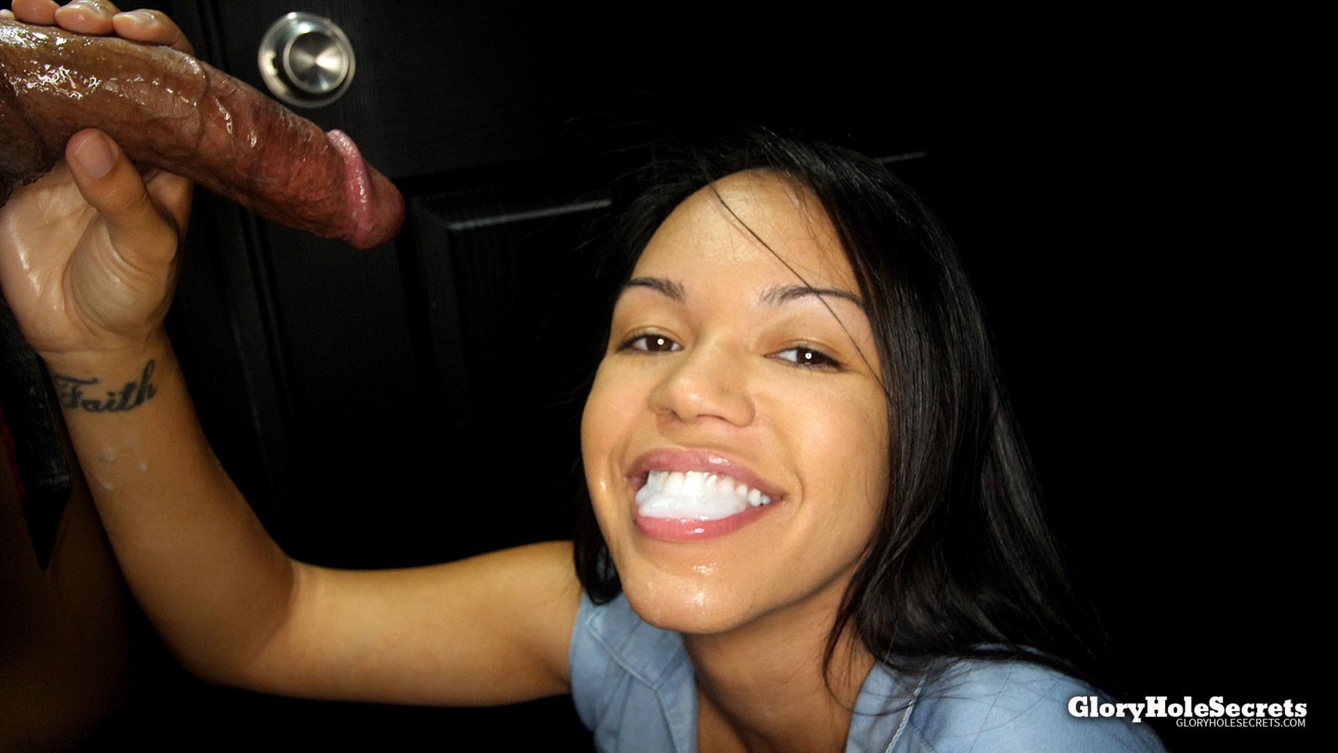 Emily's Third Gloryhole Video