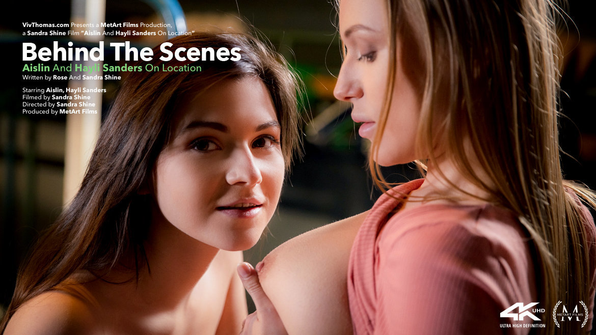 Behind The Scenes: Aislin & Hayli Sanders On Location