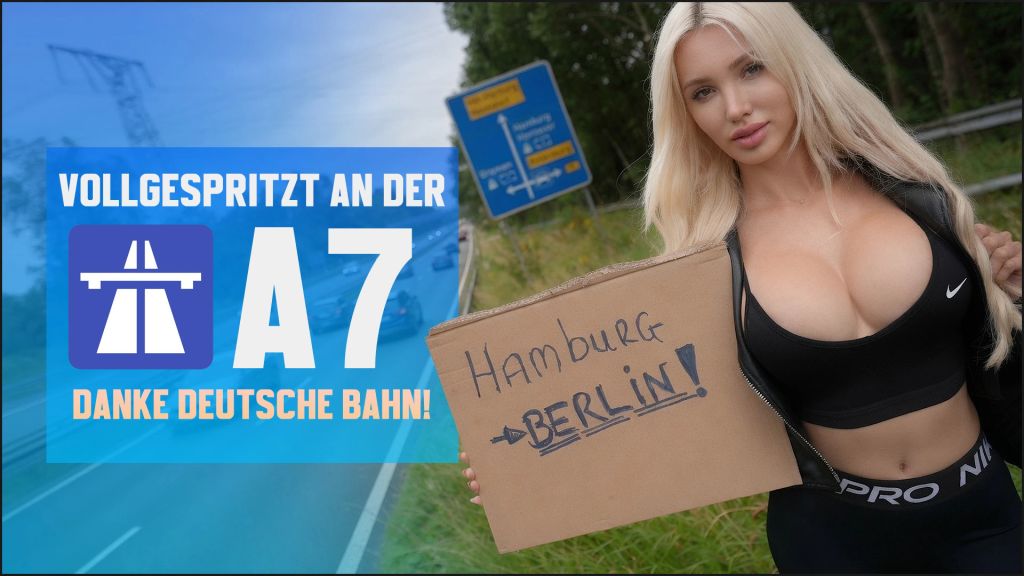 SPLASHED ALL OVER ON THE A7 – THANKS, DEUTSCHE BAHN!