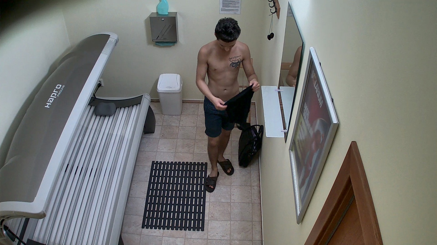 Inked-Up and Hung – Slim Stud’s Secret Strip