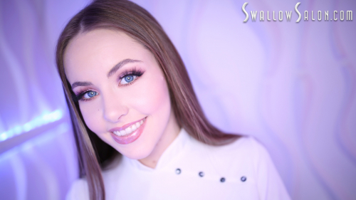 Swallow Salon Introduces Naomi Blue to Give Head, Fuck and Swallow a Thick Load