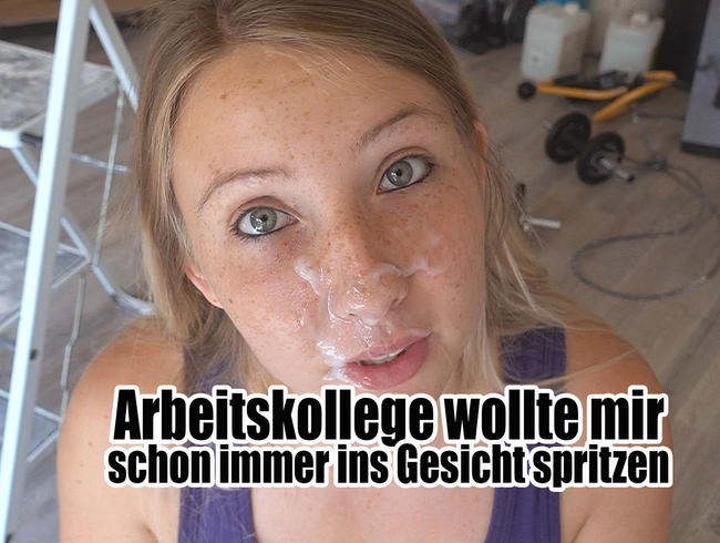 Work colleague always wanted to inject me in the face