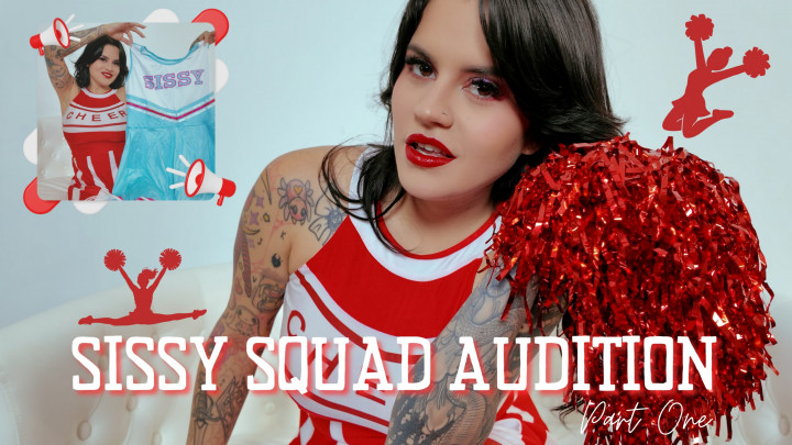 Auditioning For The Sissy Squad: Suck Your Way Onto The Squad! - Feminization Fantasy Cheerleader Roleplay Femdom POV Ft Miss Roper