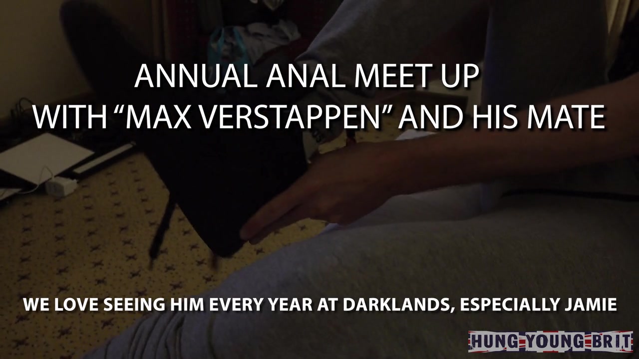 ANNUAL ANAL MEET UP WITH “MAX VERSTAPPEN" AND HIS MATE 🏎 @ DARKLANDS 😈 HORNED UP GUYS AFTER PARTY