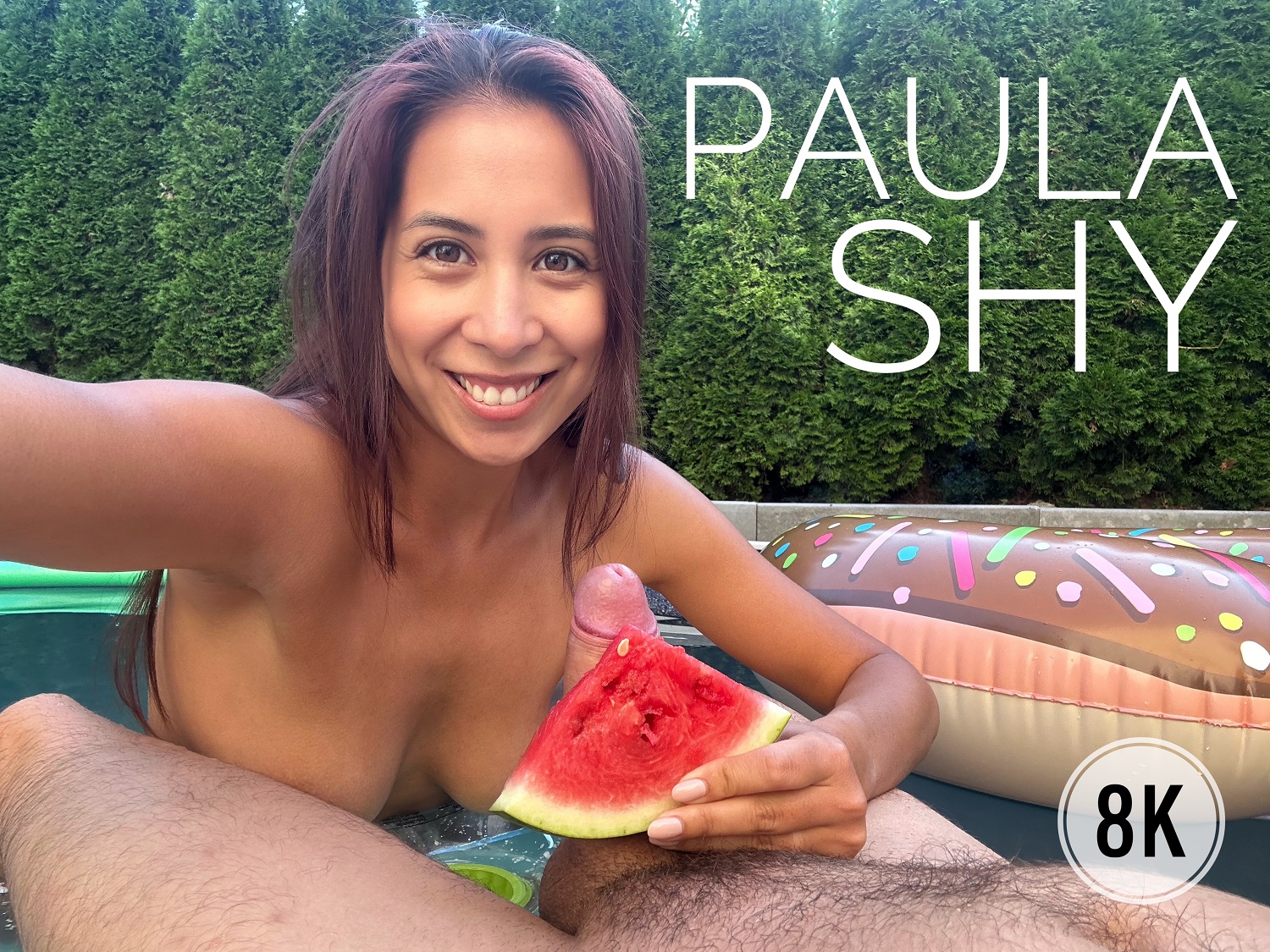 With Paula In The Pool