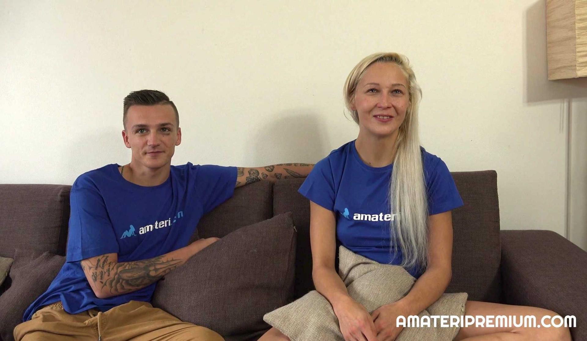 Czech amateurs couple Lenka and Tomas