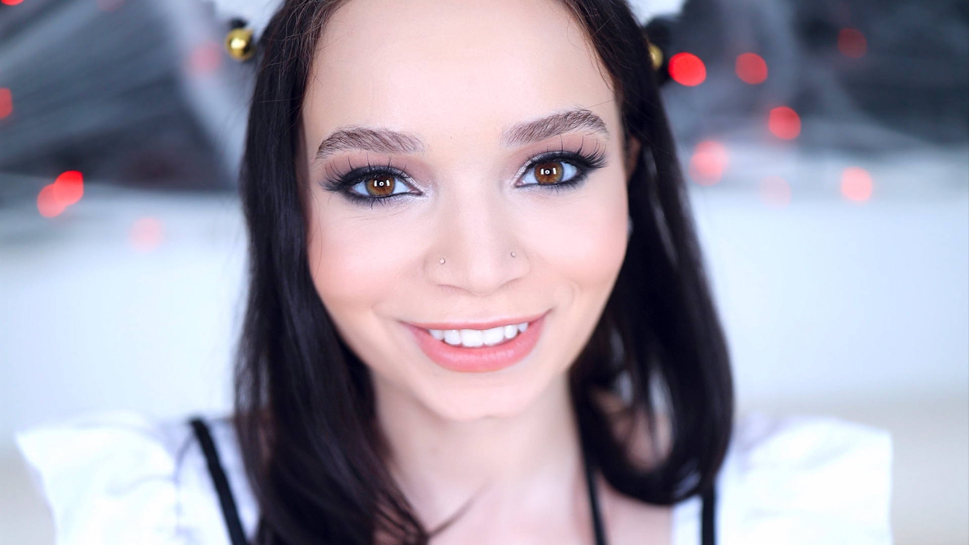 Happy Swalloween! Selina Imai, Sexy Cat Maid visits Amateur Allure for a Tasty Treat