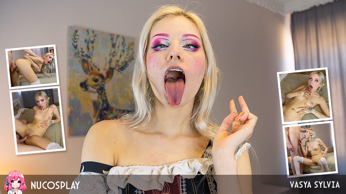 Vasya Sylvia Get’s Her Elf Pussy Stretched By Human Cock