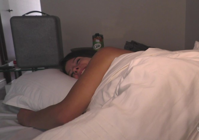 Waking Up Young 18 Yo Gabriella Lati for Her First on Camera Blowjob and Cumshot