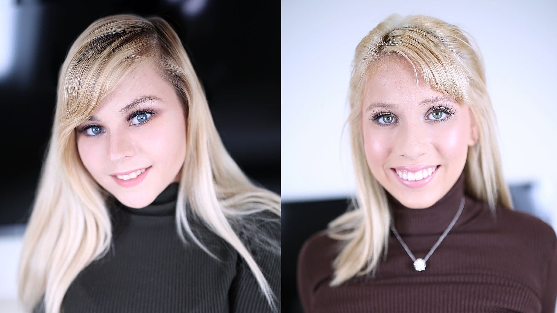 Amateur Allure Introduces Skylar Valentine and Chanel Grey for Teen Blowjob Action