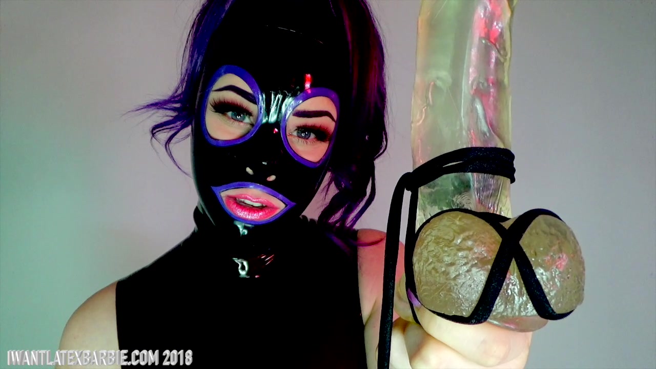 Heavy Rubber and Tied Up Balls JOI