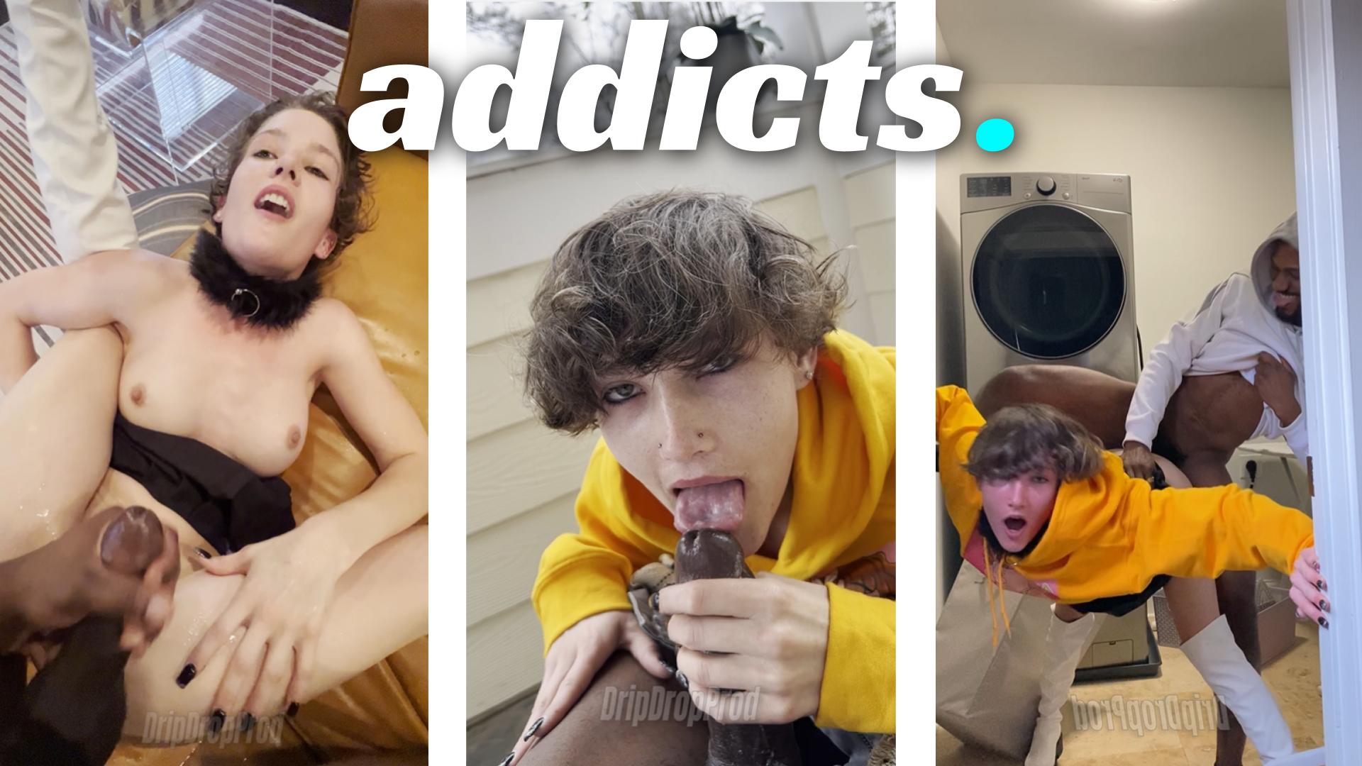 Slim BBC Addict Ahanu Reed Fucks & Sucks All Over The House!!