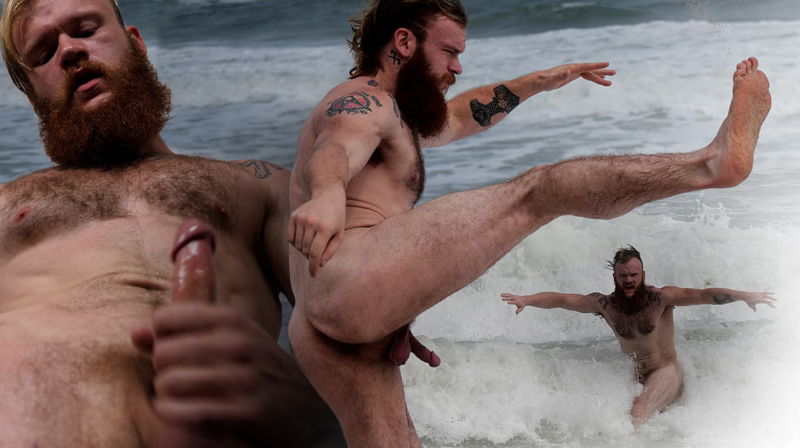 He Cums in His Red Beard