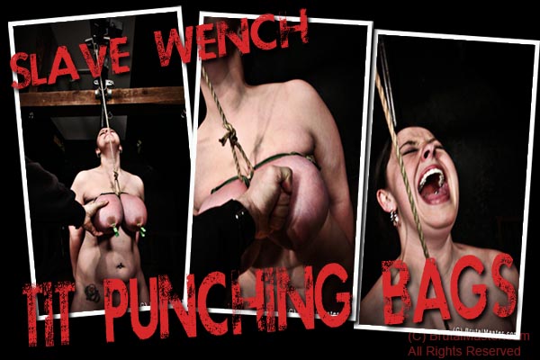 Slave Wench - Tit Punching Bags