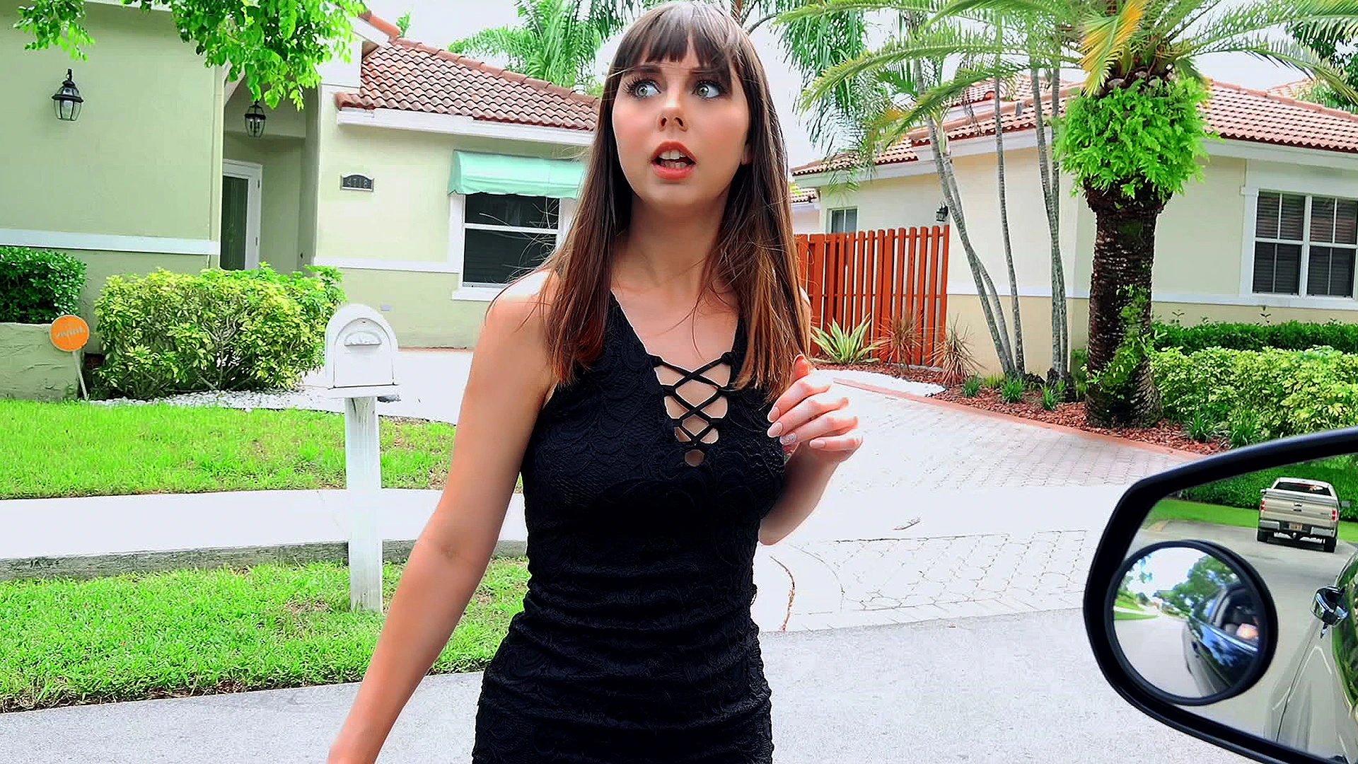 Roadside Sex With Teen Cutie