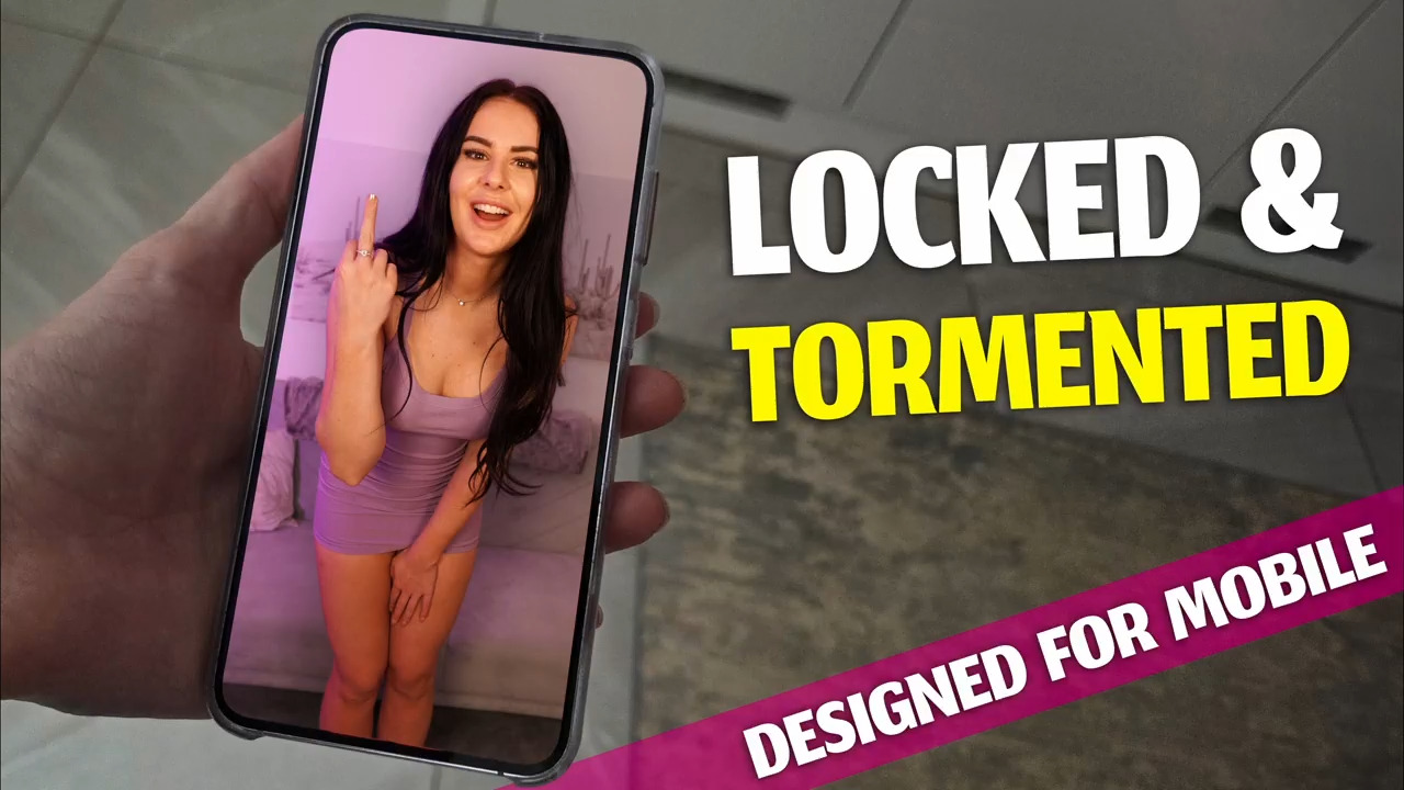 Locked and Tormented by Amber - Made for Mobile - Amber