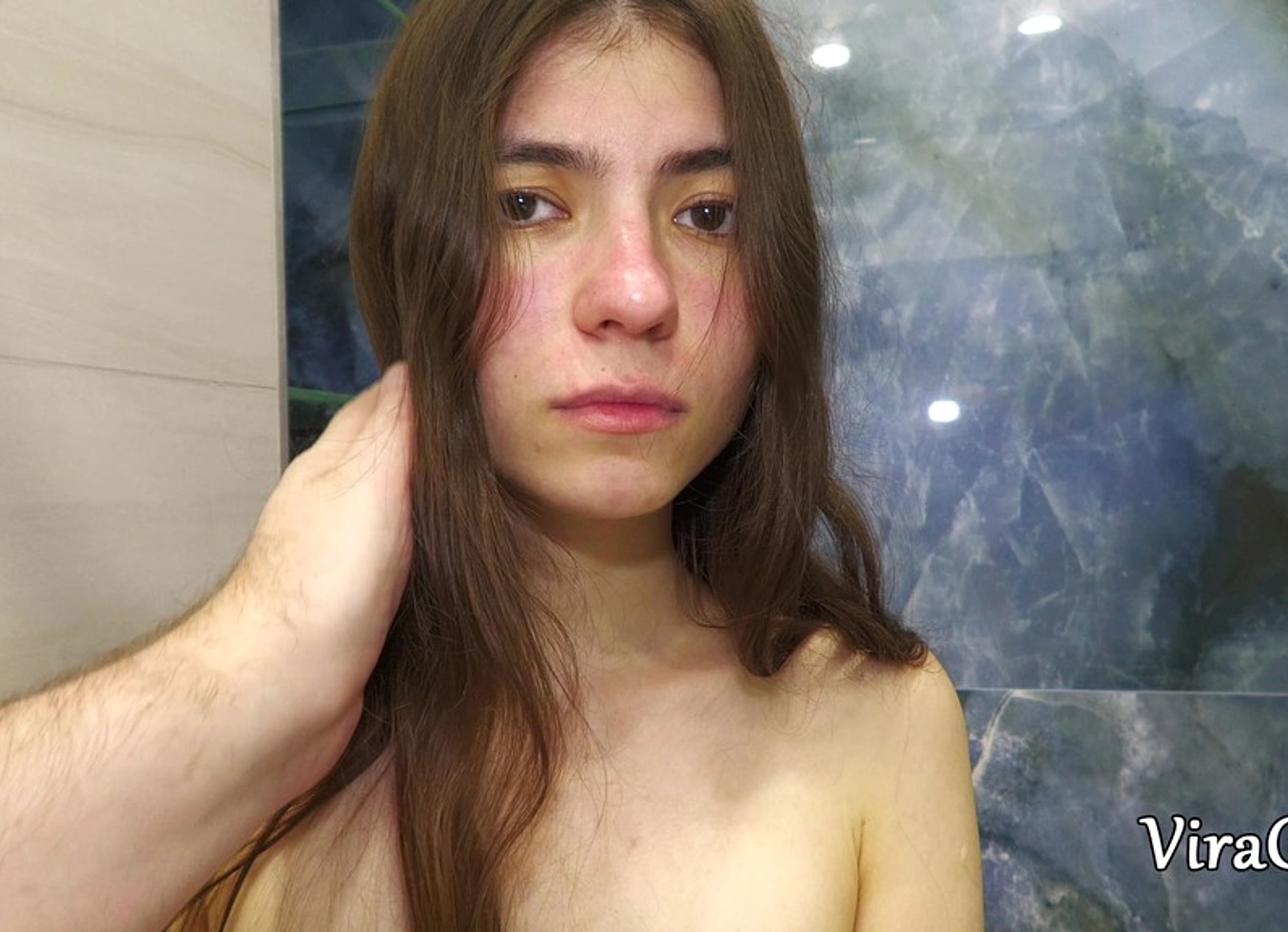 Very Small 18yo Luna Lynx with Body Weight of Only 35 kg Anal Fucking with StepDad VG168