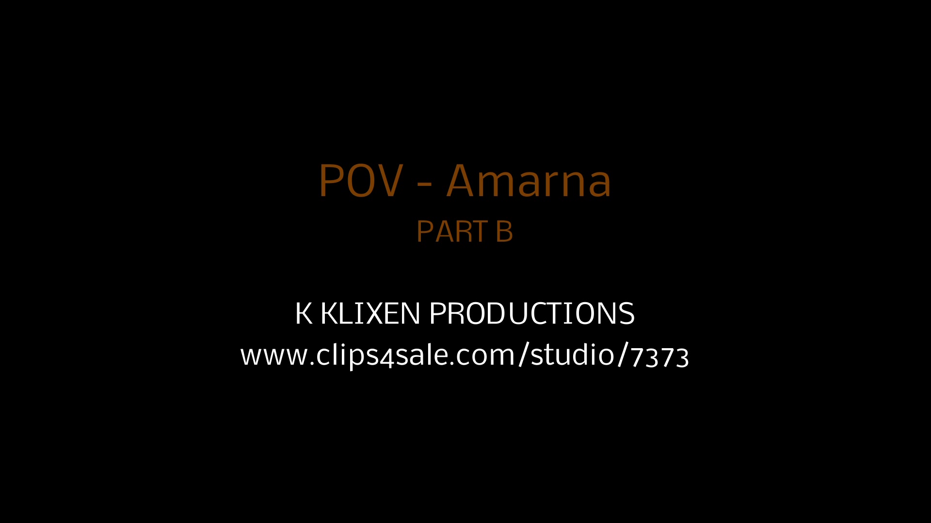 K POV - Amarna (PART B)