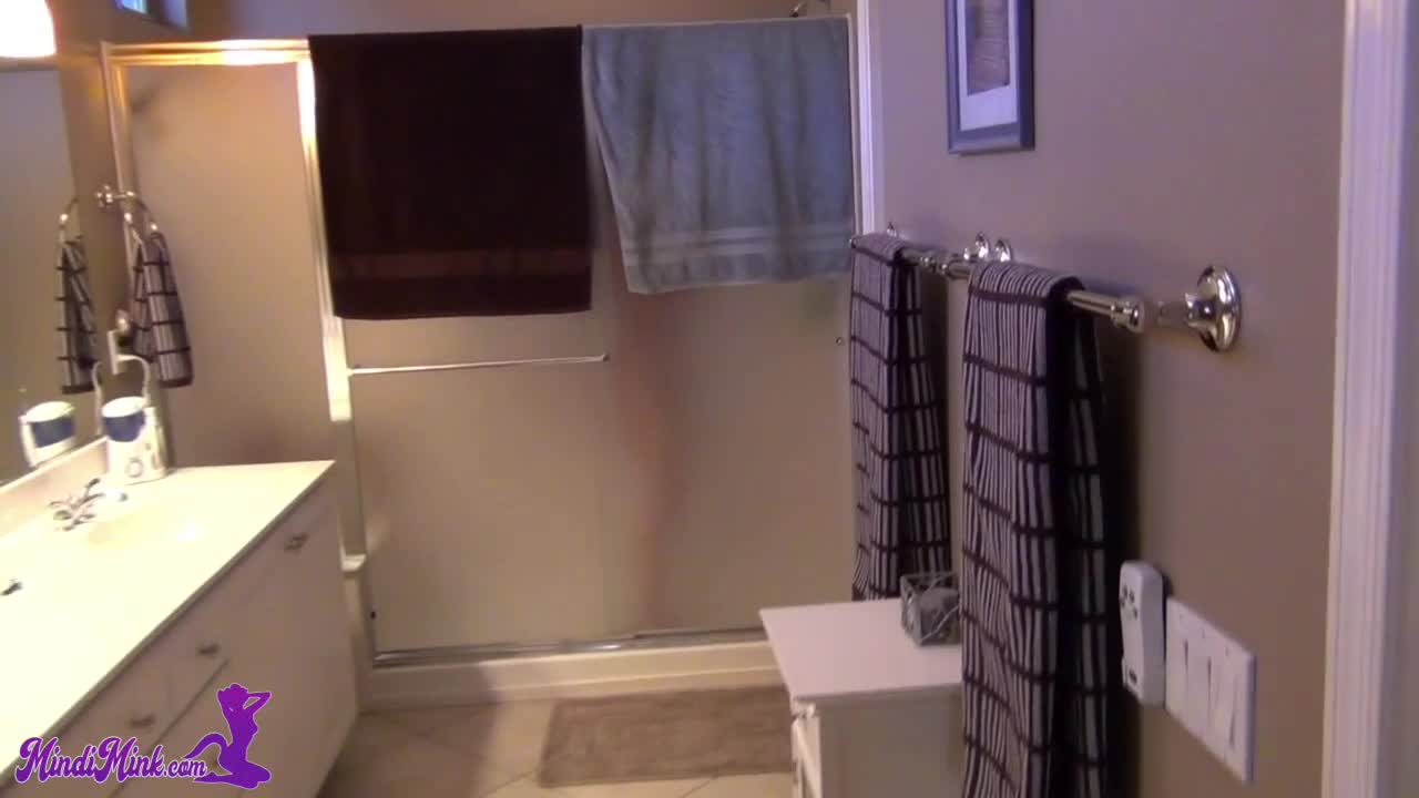 Mom Showers While Son Peeks In Part 1