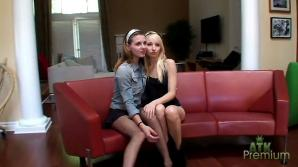 Get a look at Ashley Jane and Kasey Chase in a hot lesbian shoot