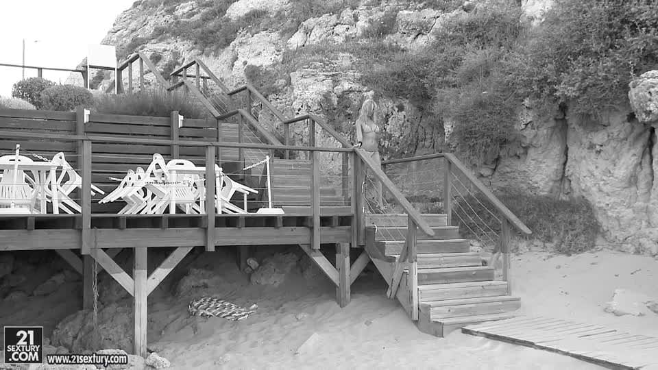 Sandy beach