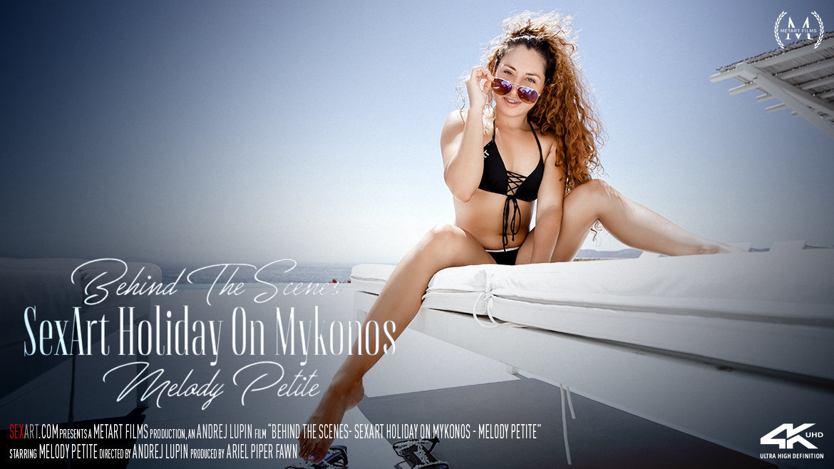 Behind The Scenes: SexArt Holiday On Mykonos - Melody Petite